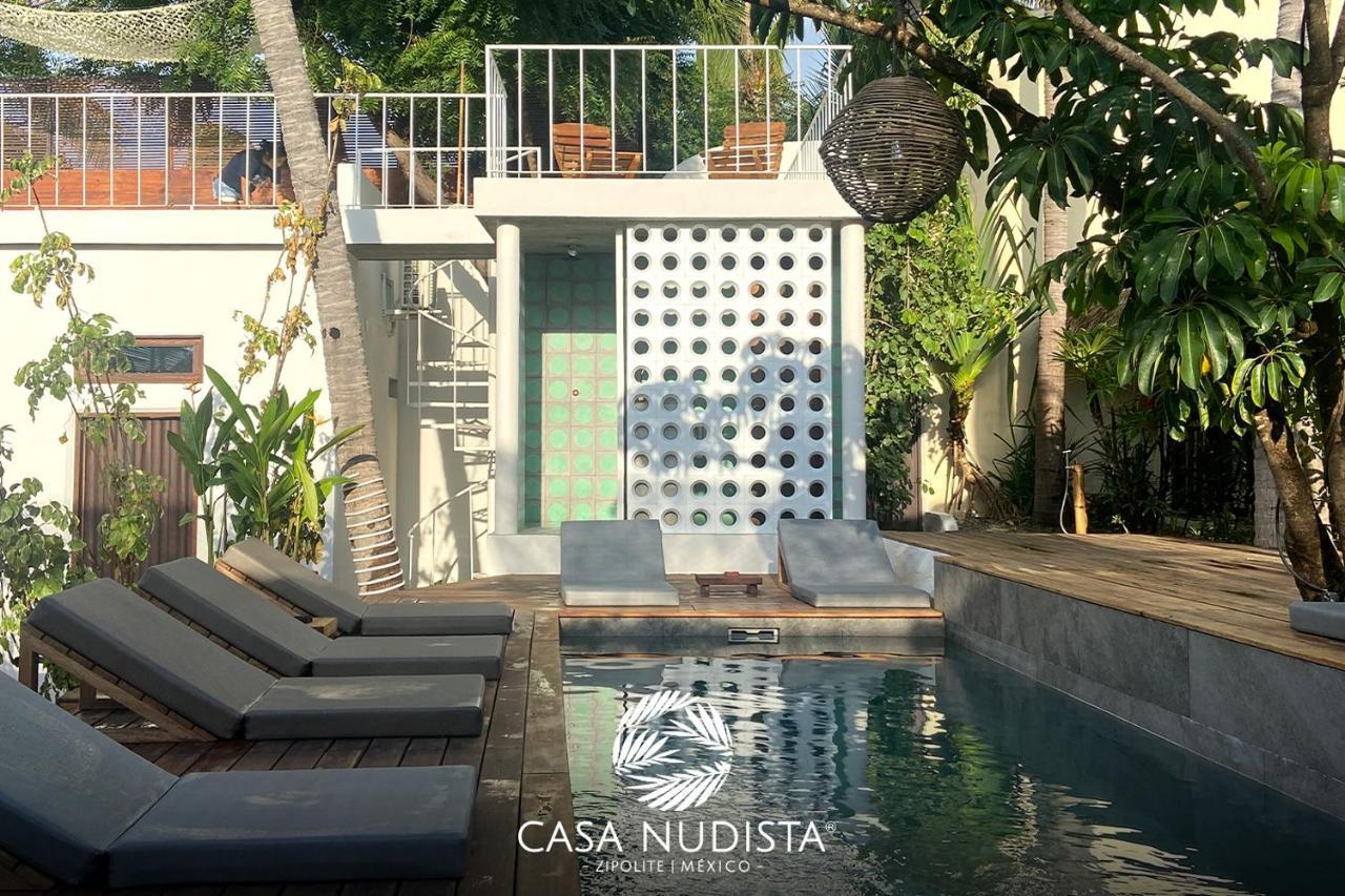 Casa Nudista - Lgbt Hotel Zipolite Exteriér fotografie