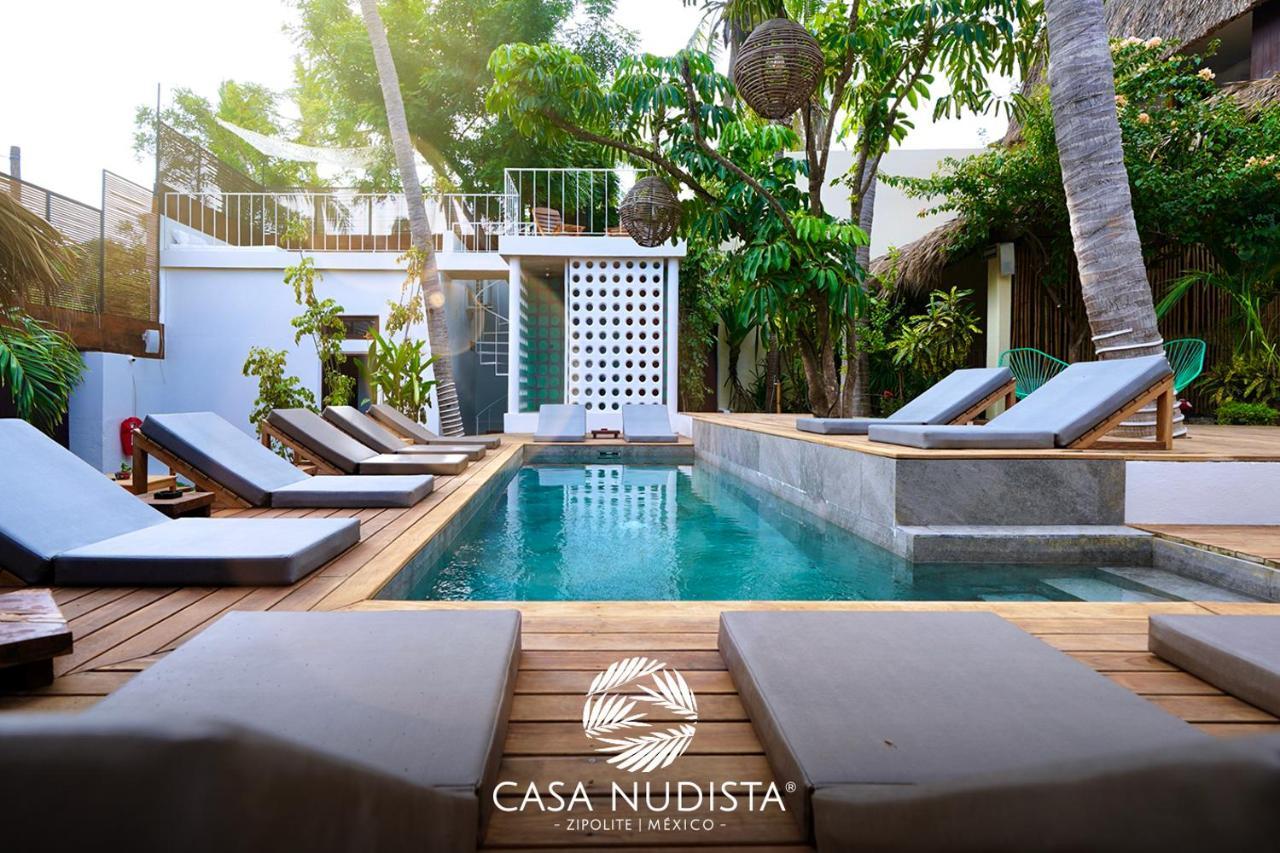 Casa Nudista - Lgbt Hotel Zipolite Exteriér fotografie