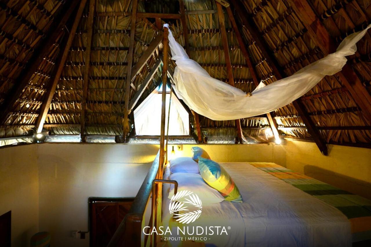 Casa Nudista - Lgbt Hotel Zipolite Exteriér fotografie