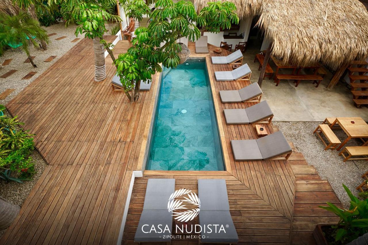 Casa Nudista - Lgbt Hotel Zipolite Exteriér fotografie