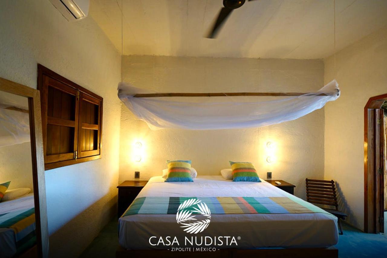 Casa Nudista - Lgbt Hotel Zipolite Exteriér fotografie