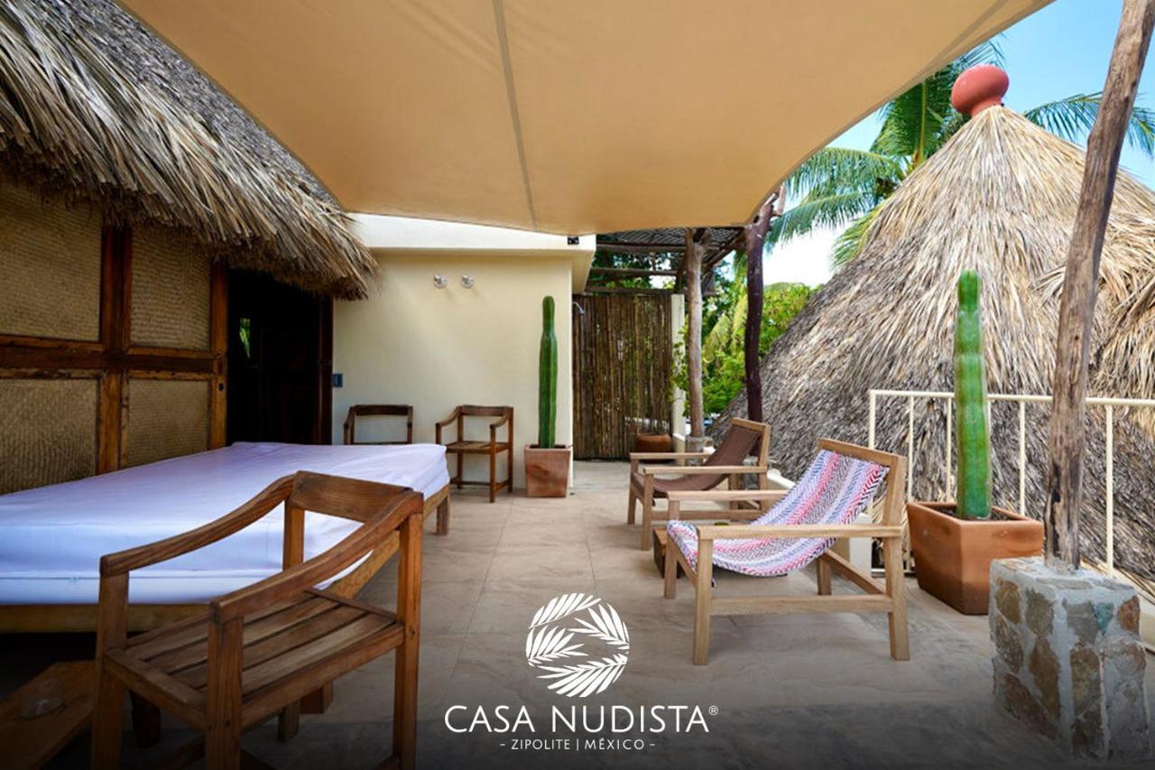 Casa Nudista - Lgbt Hotel Zipolite Exteriér fotografie