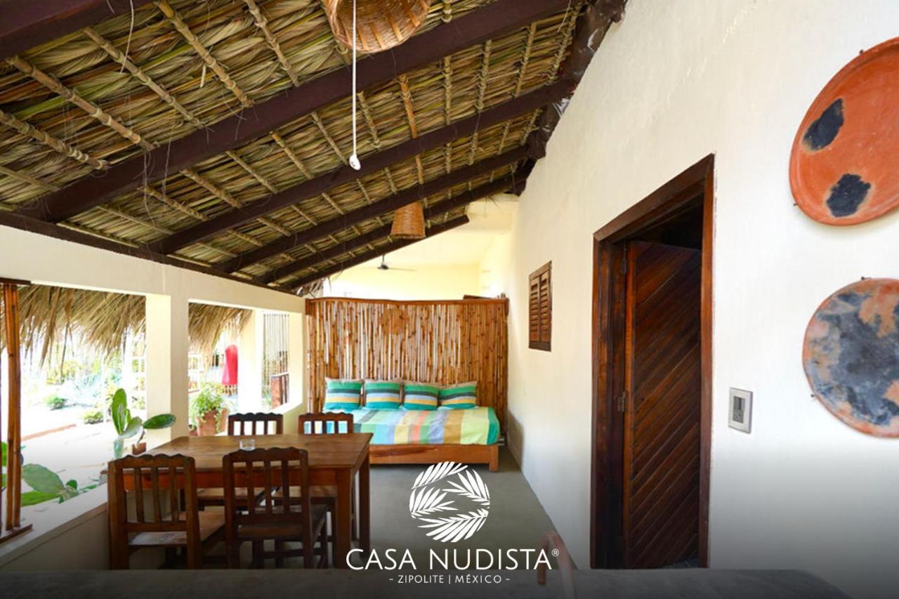 Casa Nudista - Lgbt Hotel Zipolite Exteriér fotografie