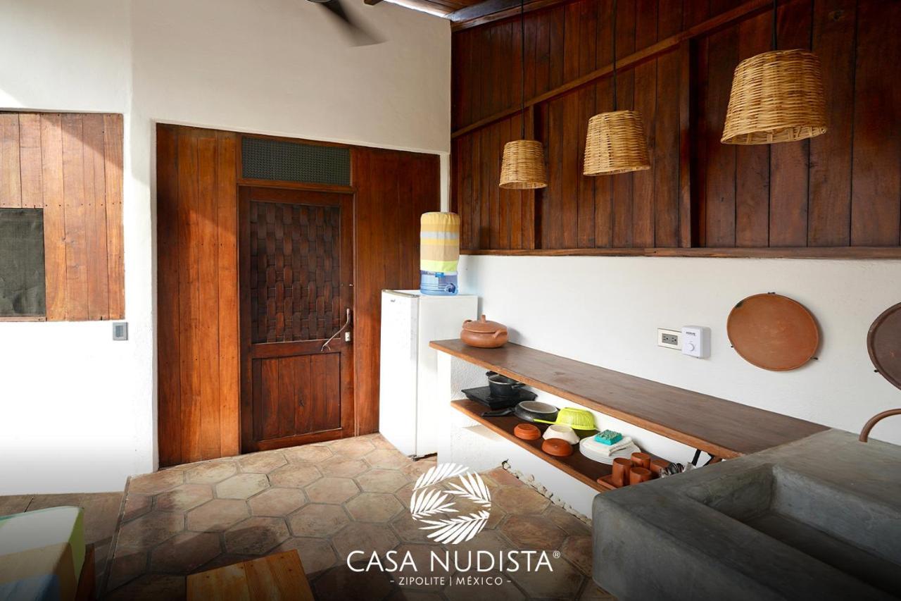 Casa Nudista - Lgbt Hotel Zipolite Exteriér fotografie