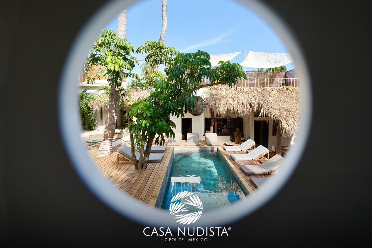 Casa Nudista - Lgbt Hotel Zipolite Exteriér fotografie