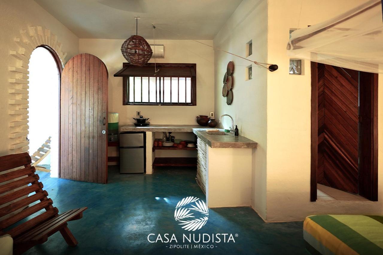 Casa Nudista - Lgbt Hotel Zipolite Exteriér fotografie