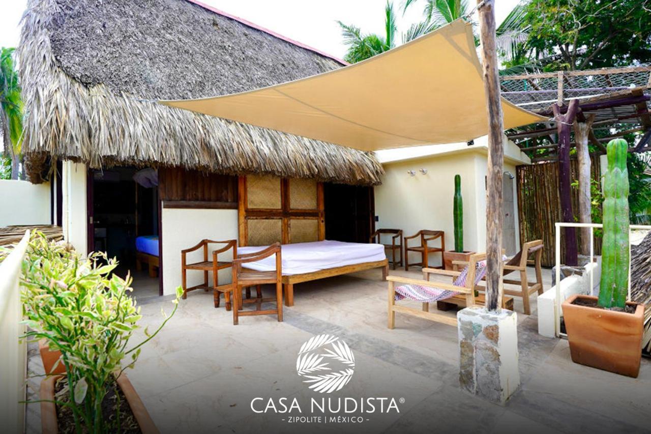 Casa Nudista - Lgbt Hotel Zipolite Exteriér fotografie