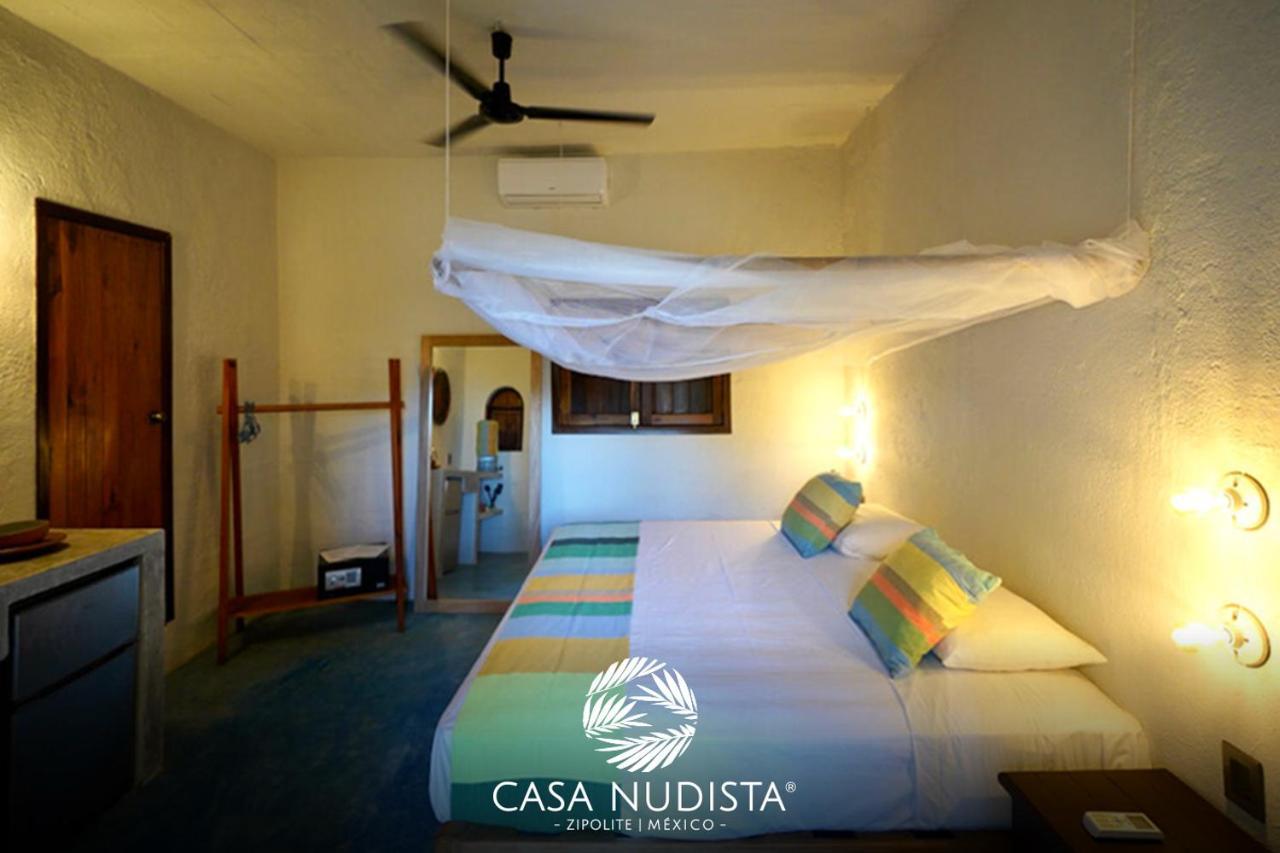 Casa Nudista - Lgbt Hotel Zipolite Exteriér fotografie