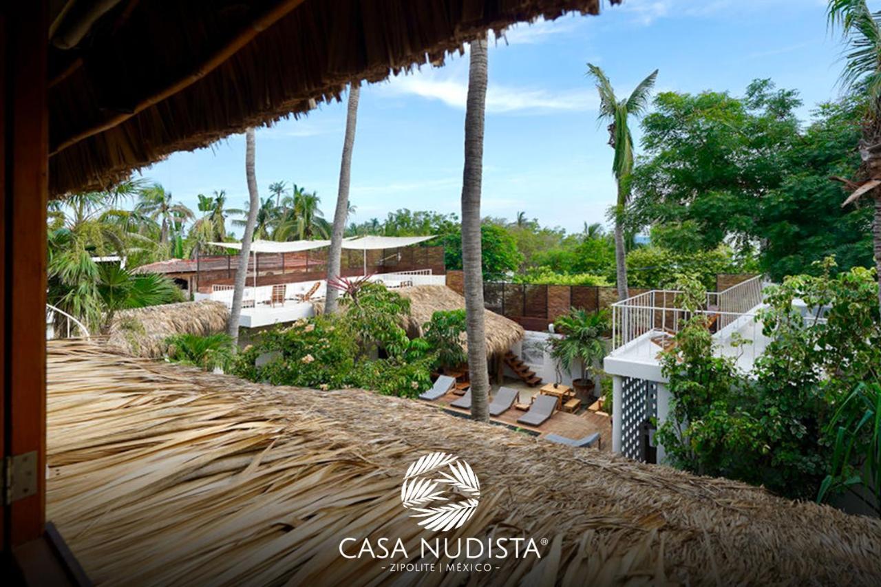 Casa Nudista - Lgbt Hotel Zipolite Exteriér fotografie