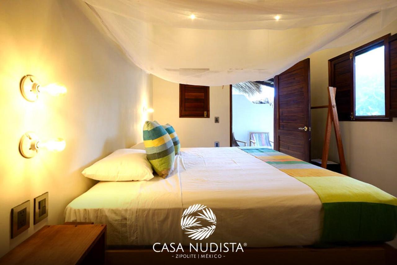 Casa Nudista - Lgbt Hotel Zipolite Exteriér fotografie