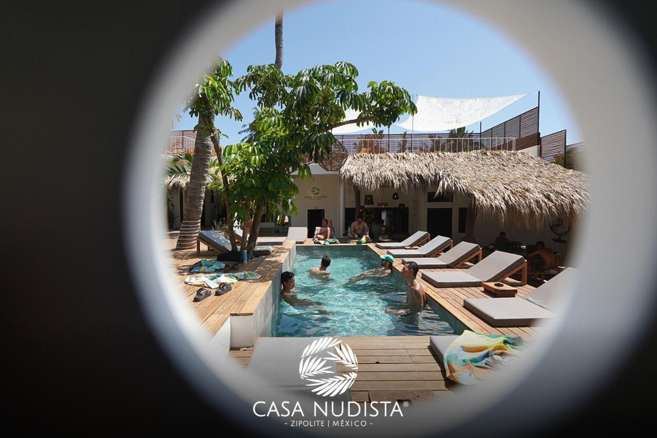 Casa Nudista - Lgbt Hotel Zipolite Exteriér fotografie