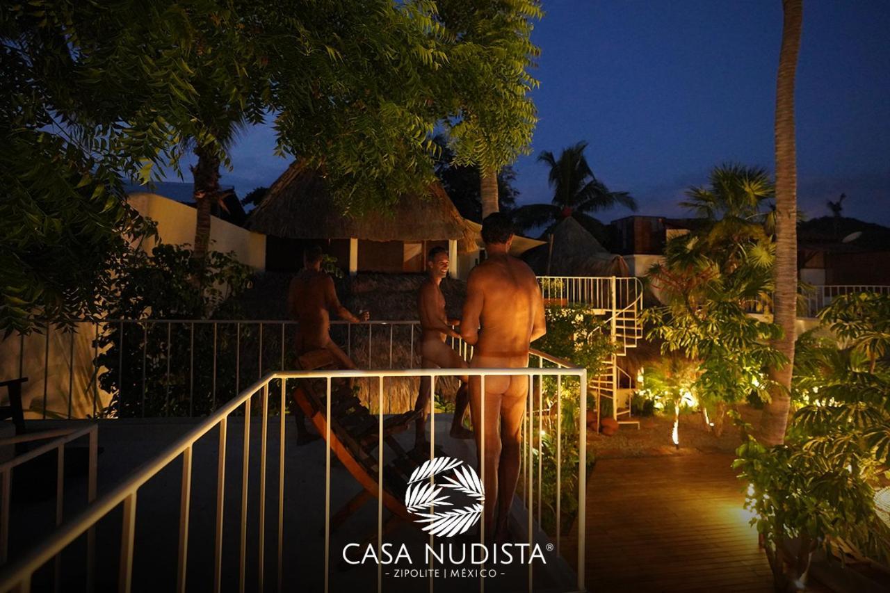 Casa Nudista - Lgbt Hotel Zipolite Exteriér fotografie