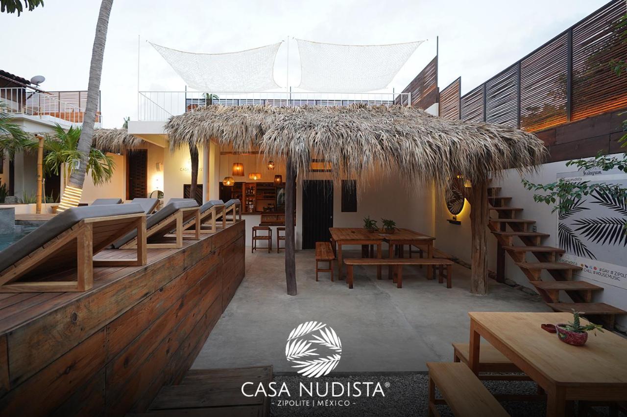 Casa Nudista - Lgbt Hotel Zipolite Exteriér fotografie